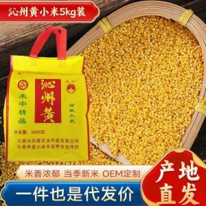 沁州黄小米 5kg 无纺布包装袋