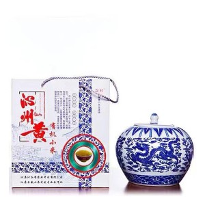 沁州黄小米 2500g 高档瓷坛礼盒